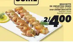 IGA RAW SHRIMP BROCHETTE offer