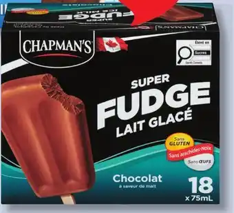 IGA CHAPMAN'S FROZEN TREATS offer
