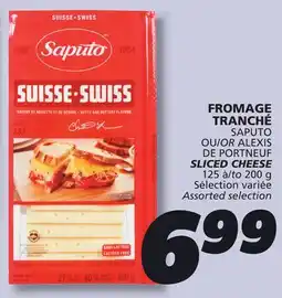 IGA ALEXIS DE PORTNEUF SLICED CHEESE offer