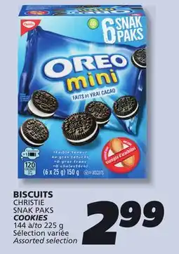 IGA CHRISTIE SNAK PAKS COOKIES offer