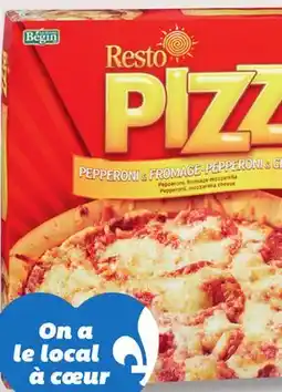 IGA RESTO PIZZ0 FROZEN PIZZA offer