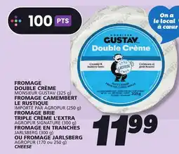 IGA MONSIEUR GUSTAV CHEESE offer