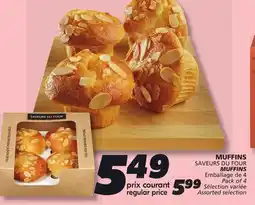 IGA MUFFINS Pack of 4 offer