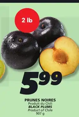 IGA BLACK PLUMS offer