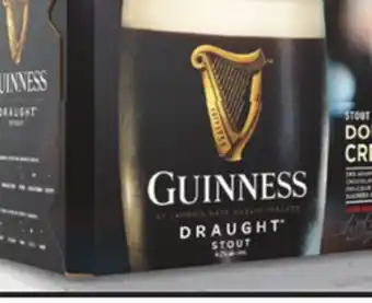IGA GUINNESS DRAUGHT BEER offer