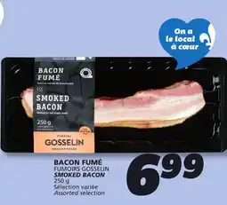 IGA FUMOIRS GOSSELIN SMOKED BACON offer