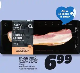 IGA FUMOIRS GOSSELIN SMOKED BACON offer