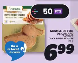 IGA CANABEC DUCK LIVER MOUSSE offer