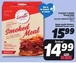 IGA LEVITTS SLICED SMOKED MEAT offer