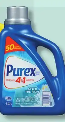 IGA PUREX LAUDRY DETERGENT offer