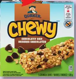 IGA QUAKER CHEWY BARS offer