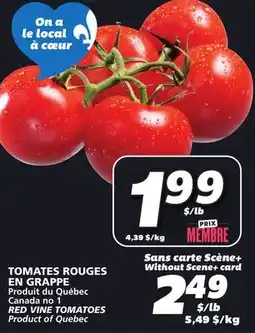 IGA RED VINE TOMATOES offer