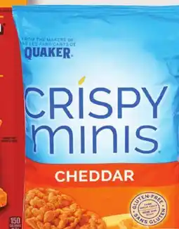 IGA QUAKER CRISPY MINIS offer