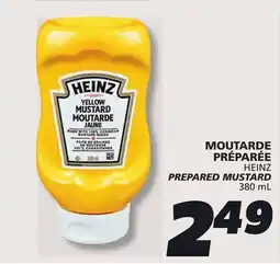 IGA HEINZ PREPARED MUSTARD offer