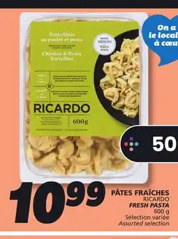 IGA RICARDO FRESH PASTA offer