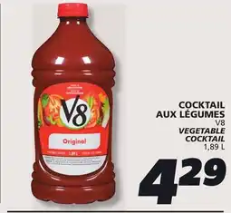 IGA V8 VEGETABLE COCKTAIL offer