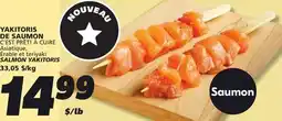 IGA C'EST PRÊT! À CUIRE SALMON YAKITORIS offer