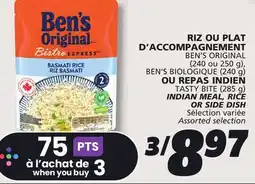IGA BEN'S ORIGINAL INDIAN MEAL, RICE offer
