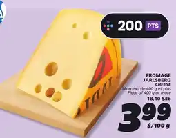 IGA JARLSBERG CHEESE offer