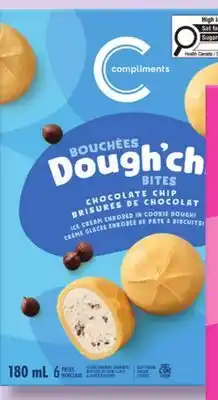 IGA COMPLIMENTS DOUGH'CHI FROZEN TREATS offer