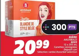 IGA ARCHIBALD BEER offer