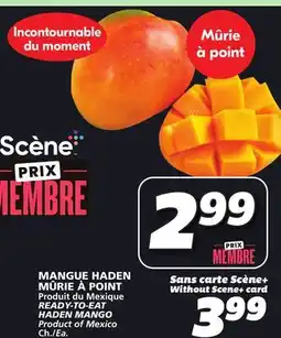 IGA READY-TO-EAT HADEN MANGO offer