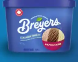 IGA BREYERS DESSERT GLACÉ CLASSIQUE FAMILIAL FROZEN DESSERT offer