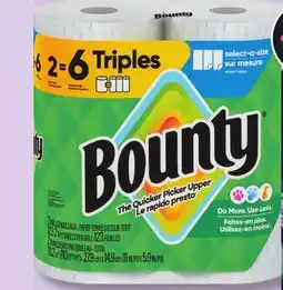 IGA BOUNTY BATHROOM TISSUE offer
