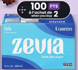 IGA ZEVIA SOFT DRINK offer