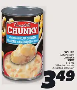 IGA CAMPBELL'S CHUNKY SOUP offer