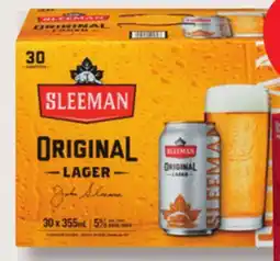 IGA SLEEMAN ORIGINAL DRAUGHT offer
