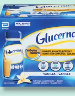 IGA GLUCERNA (6 x 237 mL) MEAL REPLACEMENT offer