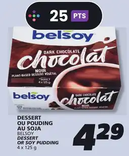 IGA BELSOY DESSERT OR SOY PUDDING offer