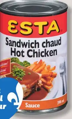 IGA ESTA SAUCE offer