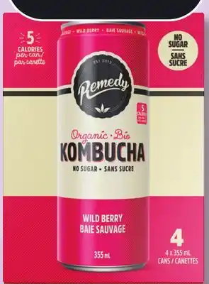 IGA REMEDY DRINKS KOMBUCHA offer