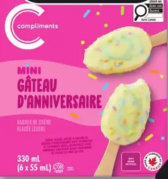 IGA COMPLIMENTS DOUGH'CHI LIGHT ICE CREAM MINI BARS offer
