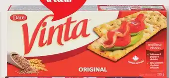 IGA DARE VINTA CRACKERS offer