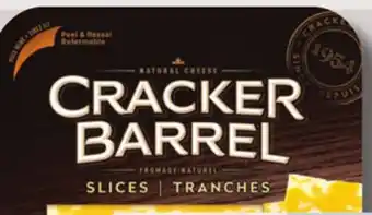 IGA CRACKER BARREL CHEESE SLICES OR SNACKS offer