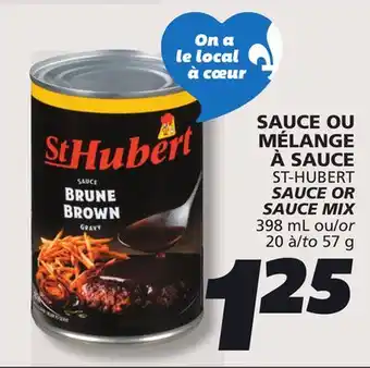IGA ST-HUBERT SAUCE OR SAUCE MIX offer