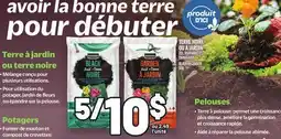 Metro TERRE NOIRE OU À JARDIN SELECTION | SELECTION BLACK OR GARDEN SOIL offer