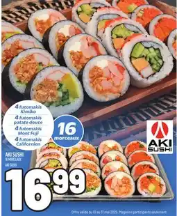 Metro AKI SUSHI | AKI SUSHI offer