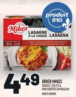 Metro DÎNER MIKES | MIKES DINNER offer