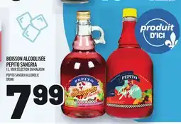 Metro BOISSON ALCOOLISÉE PEPITO SANGRIA | PEPITO SANGRIA ALCOHOLIC DRINK offer