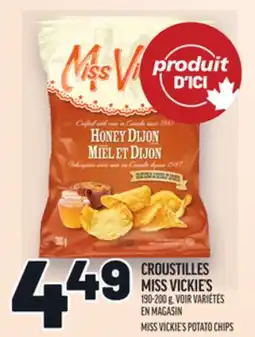 Metro CROUSTILLES MISS VICKIE'S | MISS VICKIE'S POTATO CHIPS offer