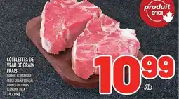 Metro CÔTELETTES DE VEAU DE GRAIN FRAIS |FRESH GRAIN-FED VEAL T-BONE LOIN CHOPS offer