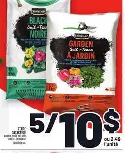 Metro TERRE SELECTION | SELECTION SOIL offer