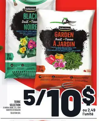 Metro TERRE SELECTION | SELECTION SOIL offer