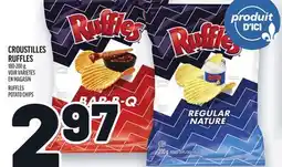 Metro CROUSTILLES RUFFLES | RUFFLES POTATO CHIPS offer
