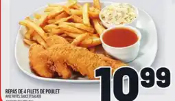 Metro REPAS DE 4 FILETS DE POULET | 4 CHICKEN FILLETS MEAL offer