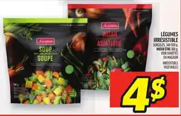 Metro LÉGUMES IRRÉSISTIBLE | IRRÉSISTIBLE VEGETABLES offer